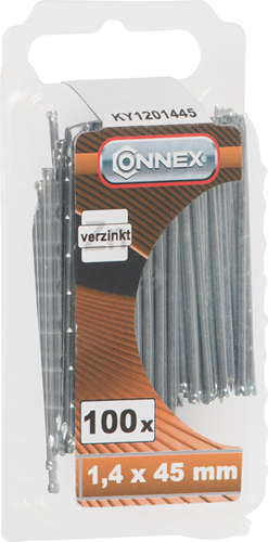 Connex Sockelleistennagel 1,4x45 100 Stück vz - ky1201445