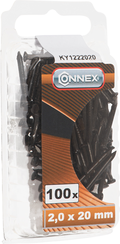 Connex Stahlnagel bv-k 20mm gelb. 100 Stück – ky1222020
