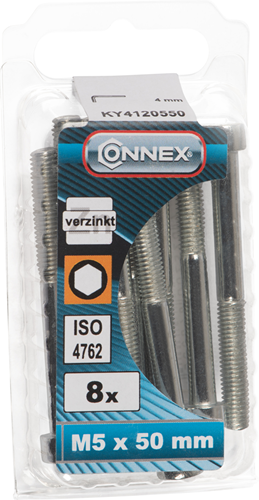 Connex Innensechskantschraube CY M5x50 8 Stück VZ - KY4120550