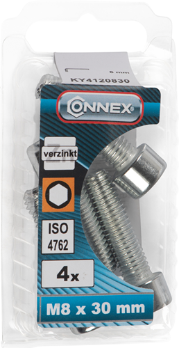 Connex Innensechskantschraube CY M8x30 4 Stück VZ - KY4120830