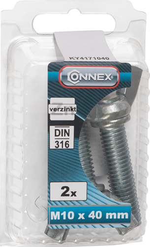Connex Flügelschraube M10x40 2 Stk. VZ - KY4171040