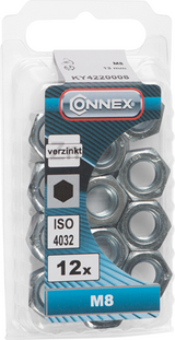 Connex Sechskantmutter M8 12 Stück VZ - KY4220008 - afbeelding 2