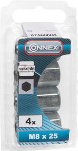 Connex-Verbindungsmutter (6k) M8x25 4 Stück VZ - KY4220034 - afbeelding 2