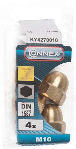 Connex-Überwurfmutter M10 4 Stück MS - KY4270010