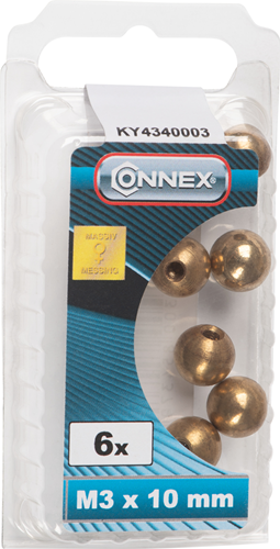 Connex-Kugelmutter M3x10 6 Stück MS - KY4340003
