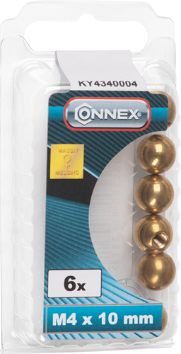 Connex-Kugelmutter M4x10 6 Stück MS - KY4340004