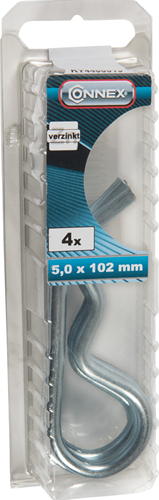 Connex-Federhalteklammern 5x60mm * 4 Stück vz - ky4400013