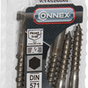 Connex Holzgewindebolzen (6k) 6x40 6 Stück A2 - ky4526040