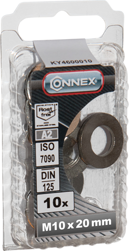 Verbindungsscheibe 10 mm 10 Stück A2 - ky4600010