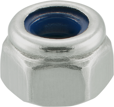 Connex-Kontermutter mit Nylon-Unterlegscheibe M10 4 Stück A2 – KY4690010