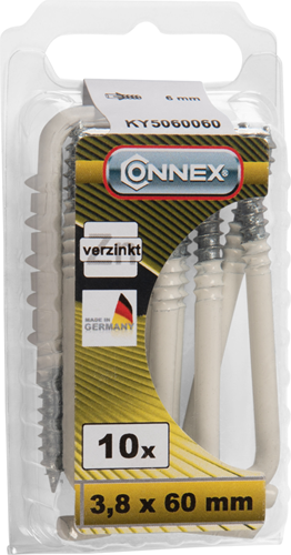 Connex-Klemmschraube 3,8x60 10 Stück mit - ky5060060