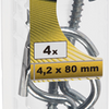 Connex-Hakenschraube 4,2x80 * 4 Stück vz - ky5120080