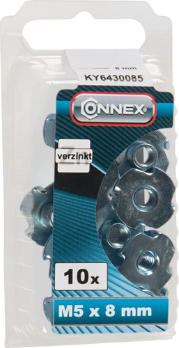 Connex-Schlagmutter mit Haken M5x8 10 Stück VZ - KY6430085