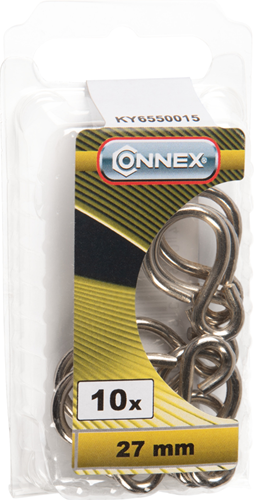 Connex S-Haken geschlossen 27mm 10Stk ni - ky6550015