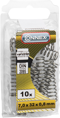 Connex-Druckfeder 7x32x0,8 10 Stück VZ - KY6600051