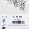 Connex Zylinderkopfschraube M3x5 VZ 20 Stück m - kyb4120162