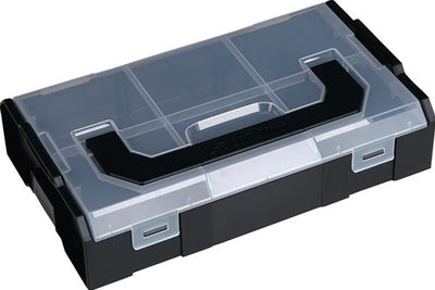 L-Boxx-Sortimentsbox | B258,5xTxH64 mm | 6 Fächer | transparent schwarz anthrazit | 1 Stück - 6100000324