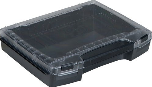 L-Boxx-Sortimentsbox | B367xTxH72 mm | Kisten | transparent schwarz | 1 Stück - 6100000336 6100000336