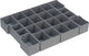 L-Boxx-Grundrissset | B378xT313xH65 mm | grau | grau | 1 Stück - 6000010098 - 6000010098