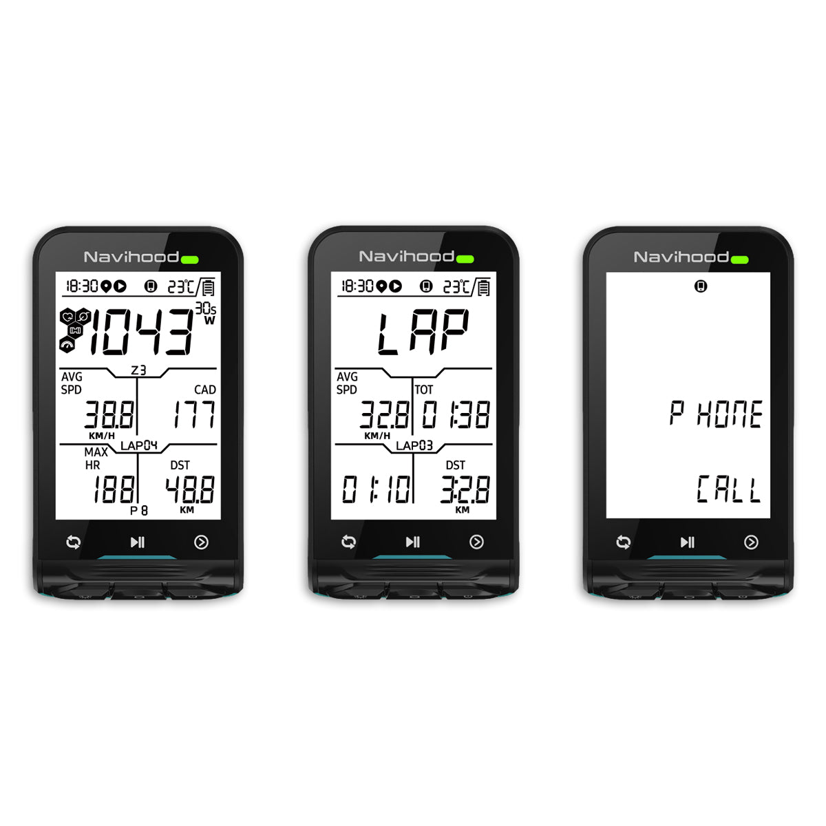 Fahrradcomputer GPS M2 Oval