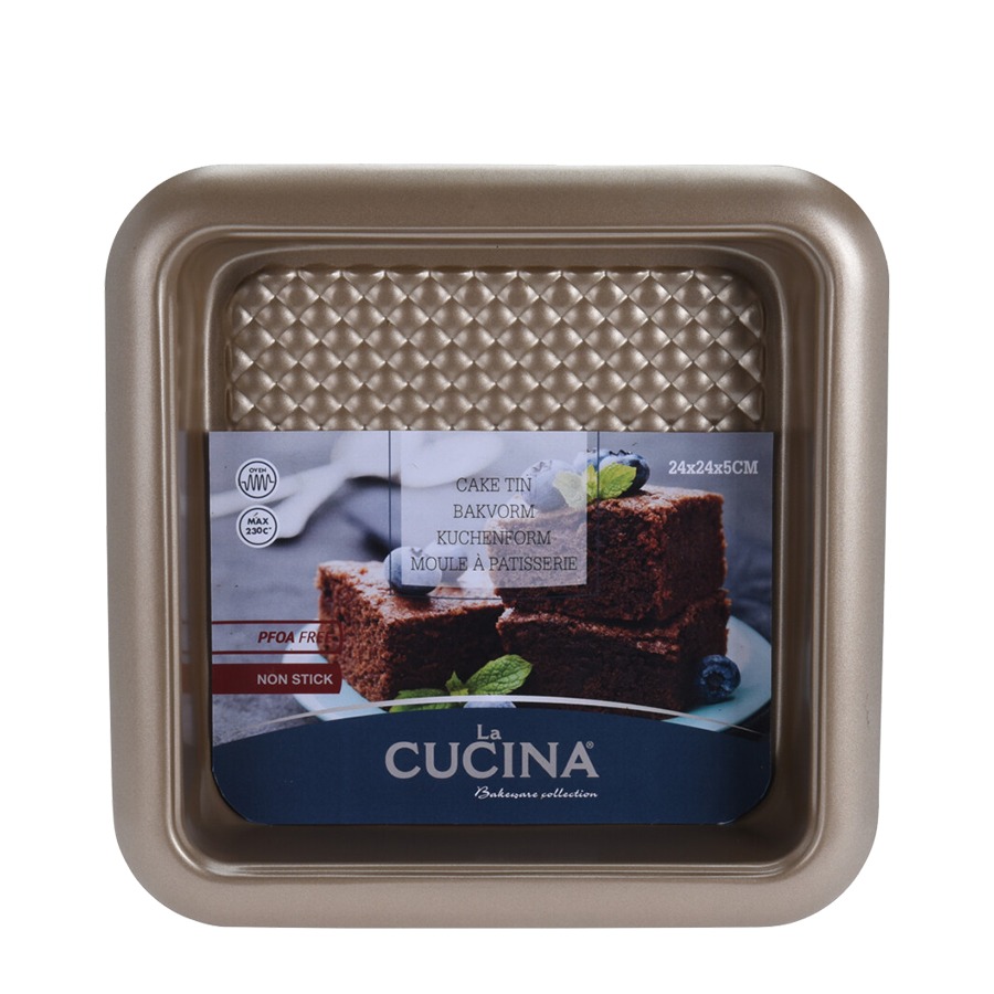 La Cucina Backform, antihaftbeschichtet, 24 x 24 x 5 cm