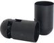 Lampenfassung E27 mattschwarz glatt - 6042701