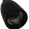 Lampenfassung E27 Porzellan schwarz - 6042951