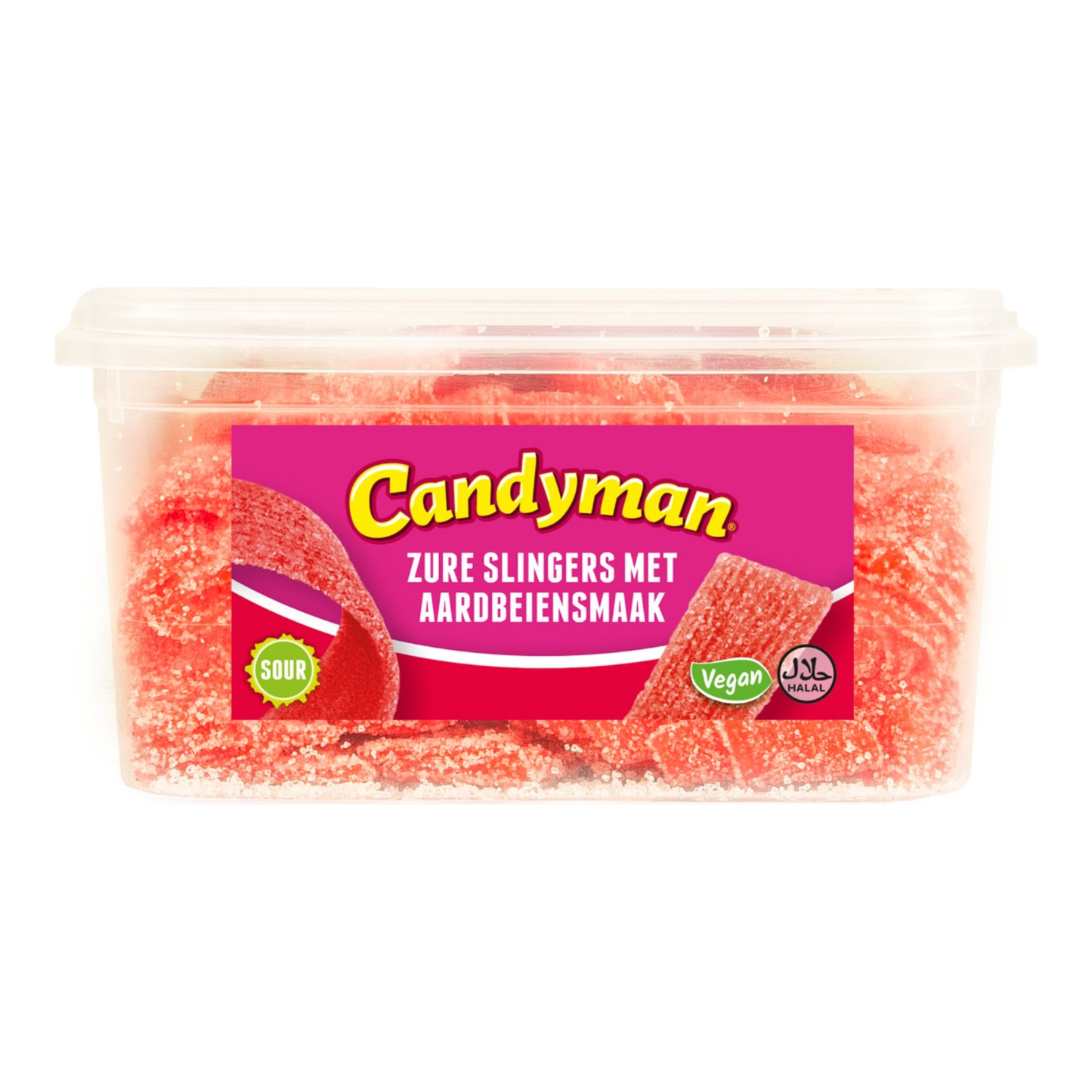 Candyman saure Erdbeerschlangen (1 kg)