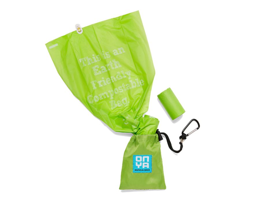 Onya Hund Poo Taschen mit Bag Green Apfel