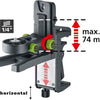 Laserliner Crossgrip plus Magnetklammer und Wandhalter - 036.22