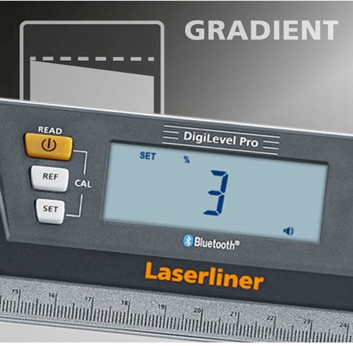 Laserliner Digilevel Pro | digitale Wasserwaage | 100cm | mit digitaler Anschlussschnittstelle - 081.274a