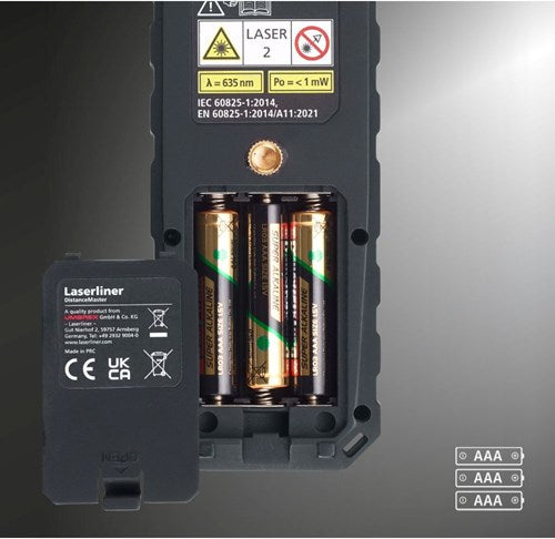 Laserliner Distancemaster 50 m Laser-Entfernungsmesser – 080.982a