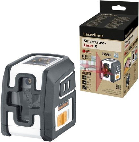 Laserliner Smartcross Laser Kreuzlinienlaser x rot - 036.735e