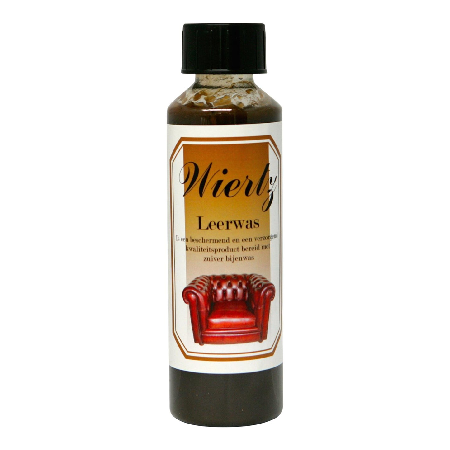 Wiertz Lederwachs braun 250ml