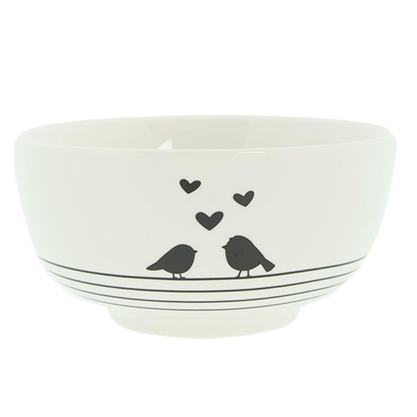 Clayre Eefschale Vögel ø14x7cm 500ml