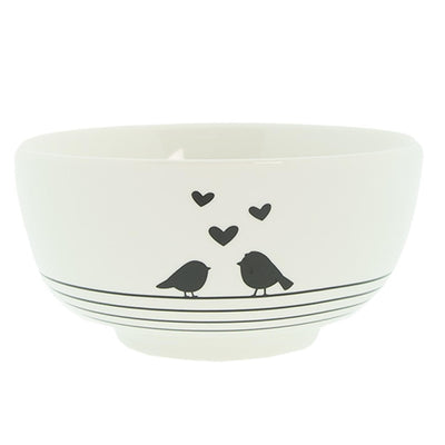 Clayre Eefschale Vögel ø14x7cm 500ml