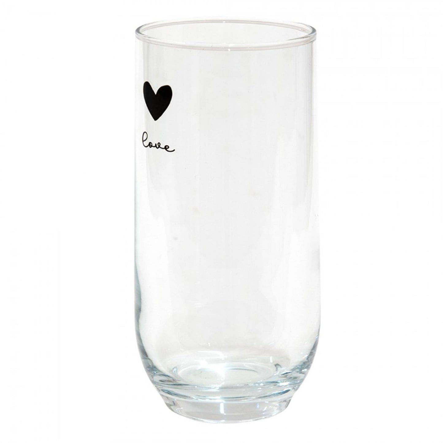 Clayre Eef Longdrinkglas Herz 280ml