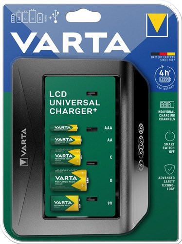 LCD Varta Batterieladegerät LCD universal - ohne Batterien - 3512395