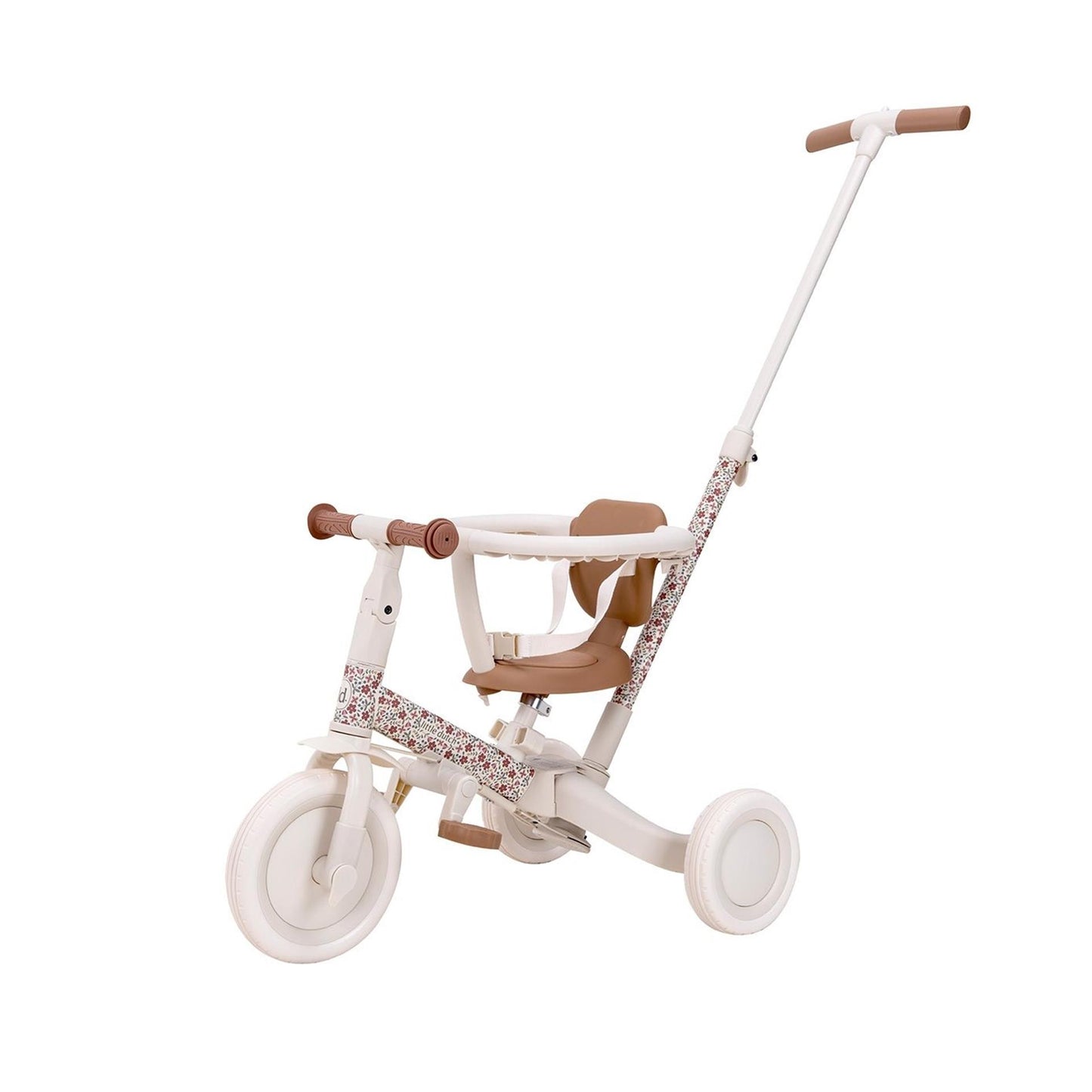 Little Dutch – 4-in-1-Dreirad mit Schiebestange – sonnige Blume