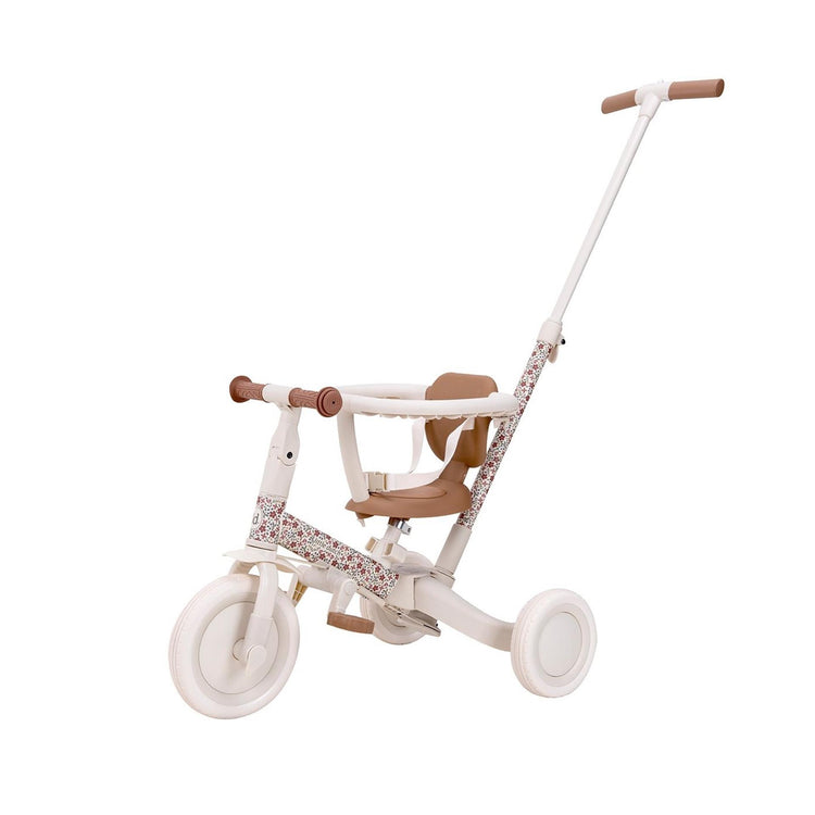 Little Dutch – 4-in-1-Dreirad mit Schiebestange – sonnige Blume
