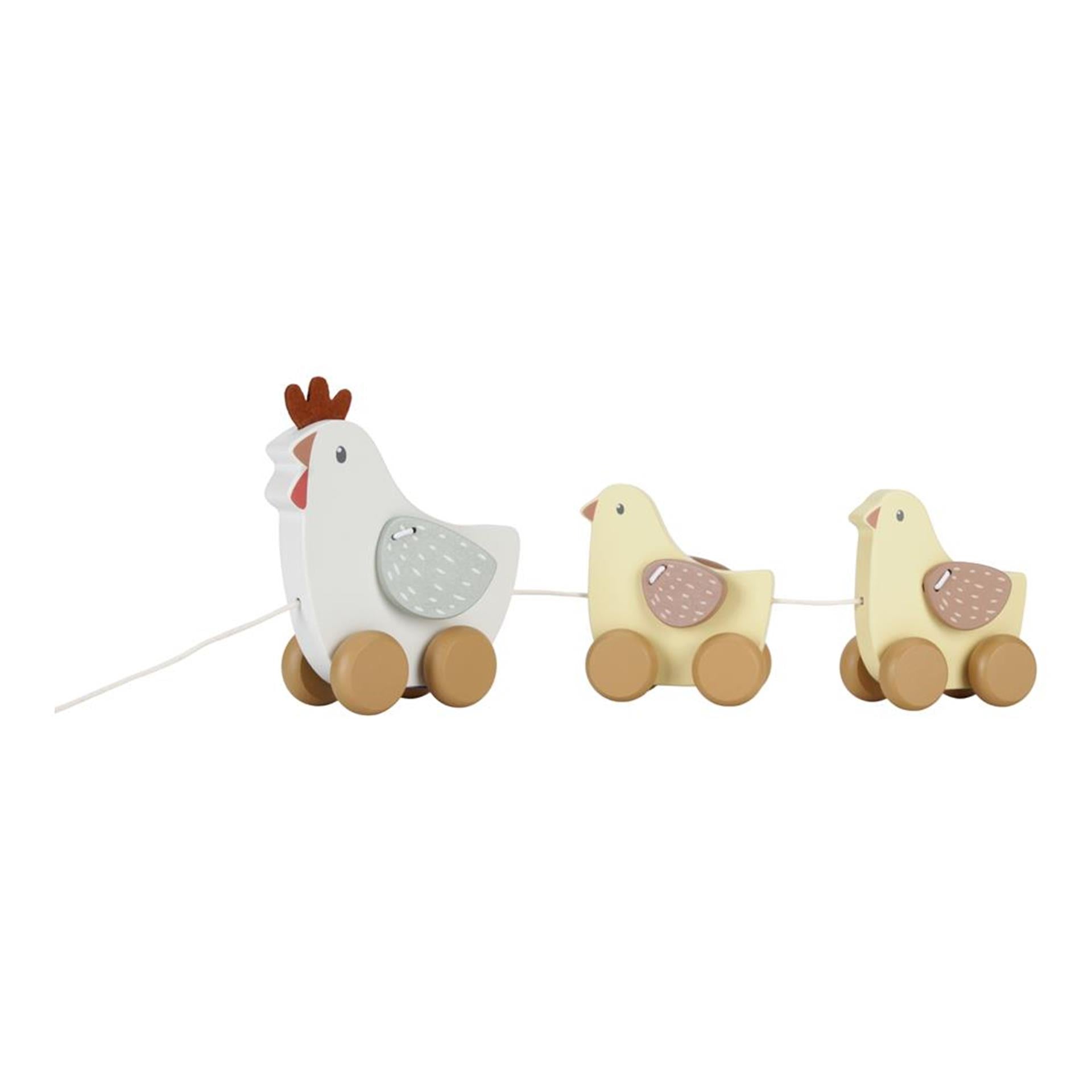 Tiamo Little Farm Trekvier Hühner