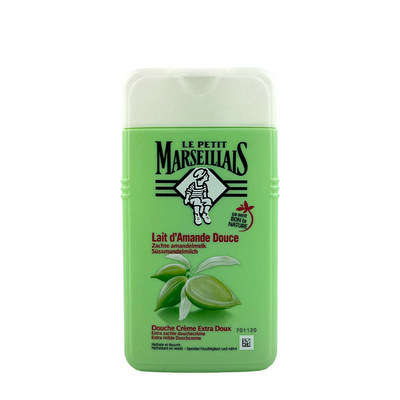 Le Petit Marseillais Duschcreme, weiche Mandelmilch, 250 ml