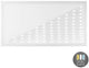 LED-Hintergrundbeleuchtung, weiß, 120 x 60 cm, 50 W, 5000 lm, dreifach weiß – 5016100