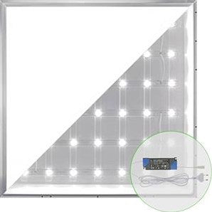 LED-Hintergrundbeleuchtung, weiß, 60 x 60 cm, 30 W, 6000 K, 4050 lm – 5016030