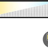 LED-Hintergrundbeleuchtung, schwarz, 120 x 30 cm, 30 W, 4050 lm, dreifach weiß – 5016260