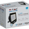 LED-Bauleuchte | 30w | 6500k | IP65 | mit Sensor | Körper schwarz