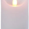 LED-Flackerkerze 7x9cm weiß - 5509400