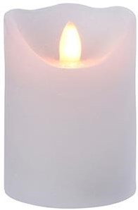 LED-Flackerkerze 7x9cm weiß - 5509400