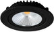 LED-Einbaustrahler 5W dimtowarm 85mm 36° rund verstellbar schwarz - led4601