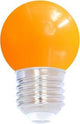 LED-Kugellampe E27 Orange 1W - led0157